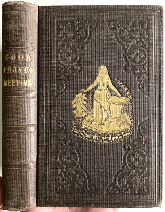 1858 FULTON STREET PRAYER REVIVAL. The Noon Prayer Meeting of the North Dutch Church.