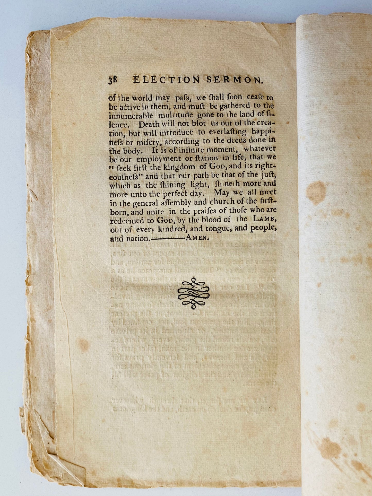 1793 CHARLES BACKUS. Democracy and Godliness or Tyranny and Godlessness the Only Two Options for a Government