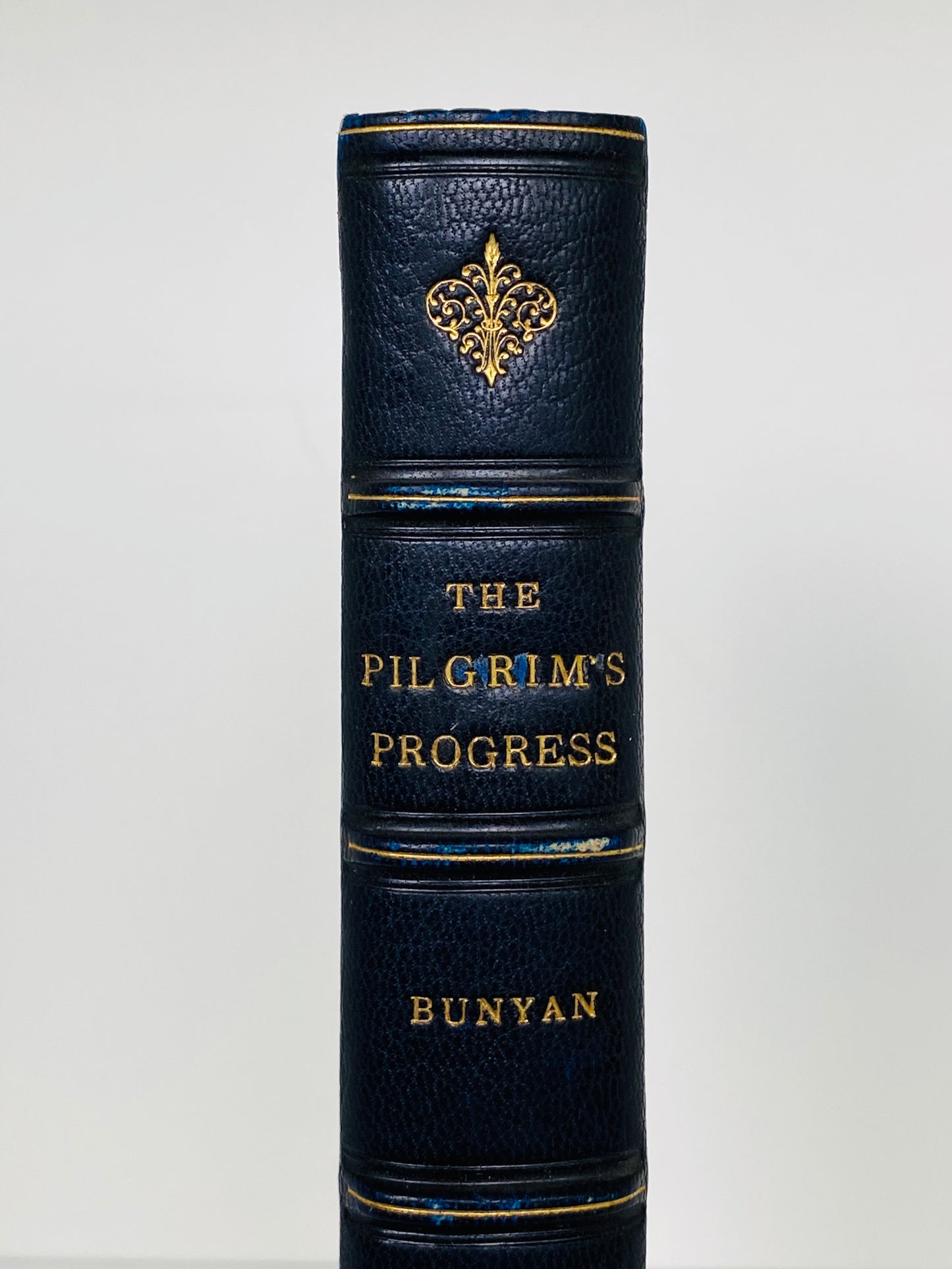 1906 JOHN BUNYAN. The Pilgrim's Progress. The Royal Library in Zaehnsdorf Crushed Morocco Binding