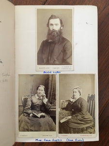 1893 ADOLPH SAPHIR. A Memoir of Adolph Saphir w/ CDVs and Family Provenance