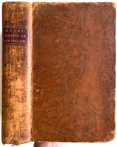 1799 HANNAH ADAMS. History of Revolutionary War - First Full-Time Female Author in America!
