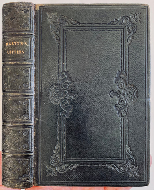 1844 HENRY MARTYN. The Letters of the Rev. Henry Martyn. Fine Morocco Binding. Rare.