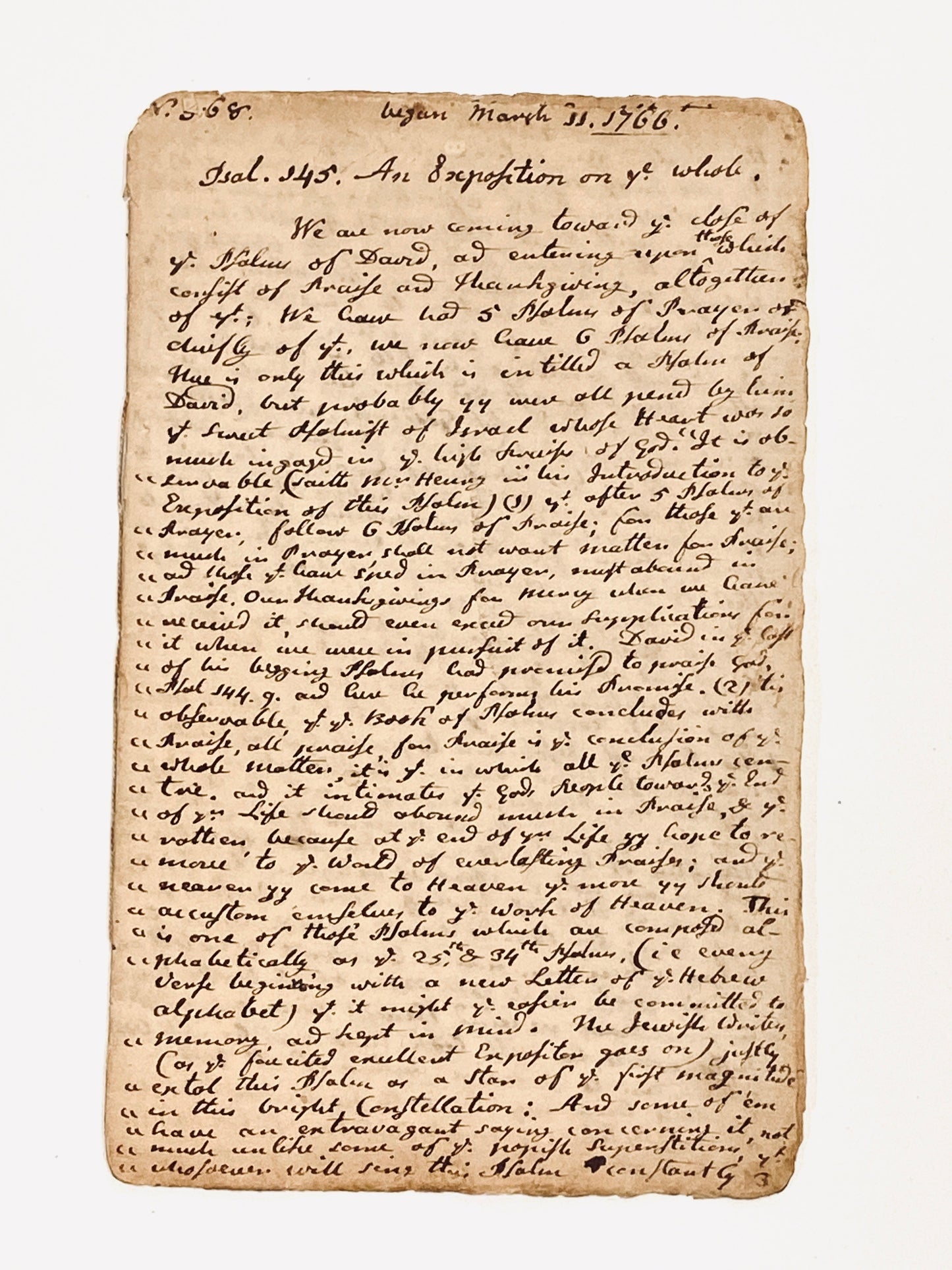 1739 PRAYER REVIVAL. One of the Earliest Inter-Racial Prayer Meetings in America! Jonathan Edwards, &c.