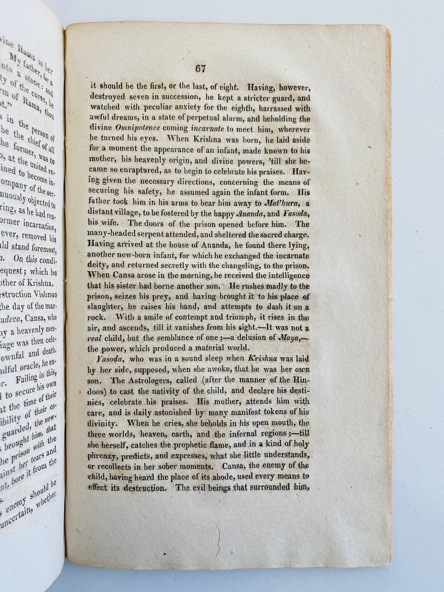 1817 SAMUEL NOTT / ADONIRAM JUDSON. The Idolatry of the Hindoos with Expansive Appendix.