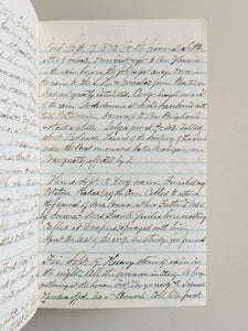 1873 FREEWILL BAPTIST. 23,000 Word Diary of Important Michigan Freewill Baptist Pioneer Preacher.