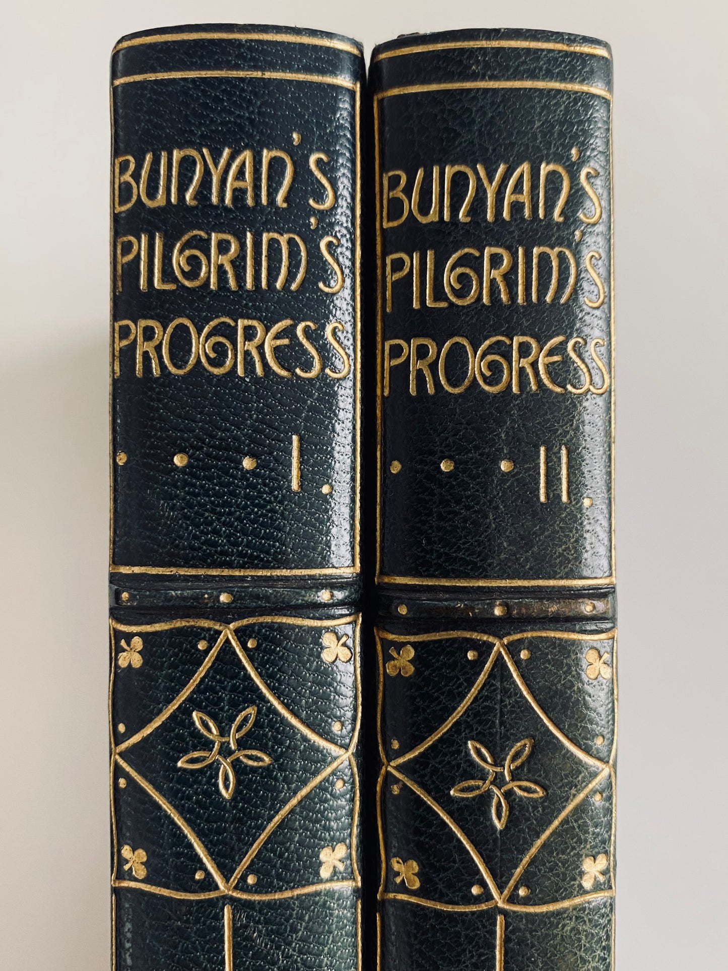 1901 JOHN BUNYAN. Pilgrim's Progress. Limited Edition 100 Copies Signed by Artist in Fine Arts & Crafts Bindings