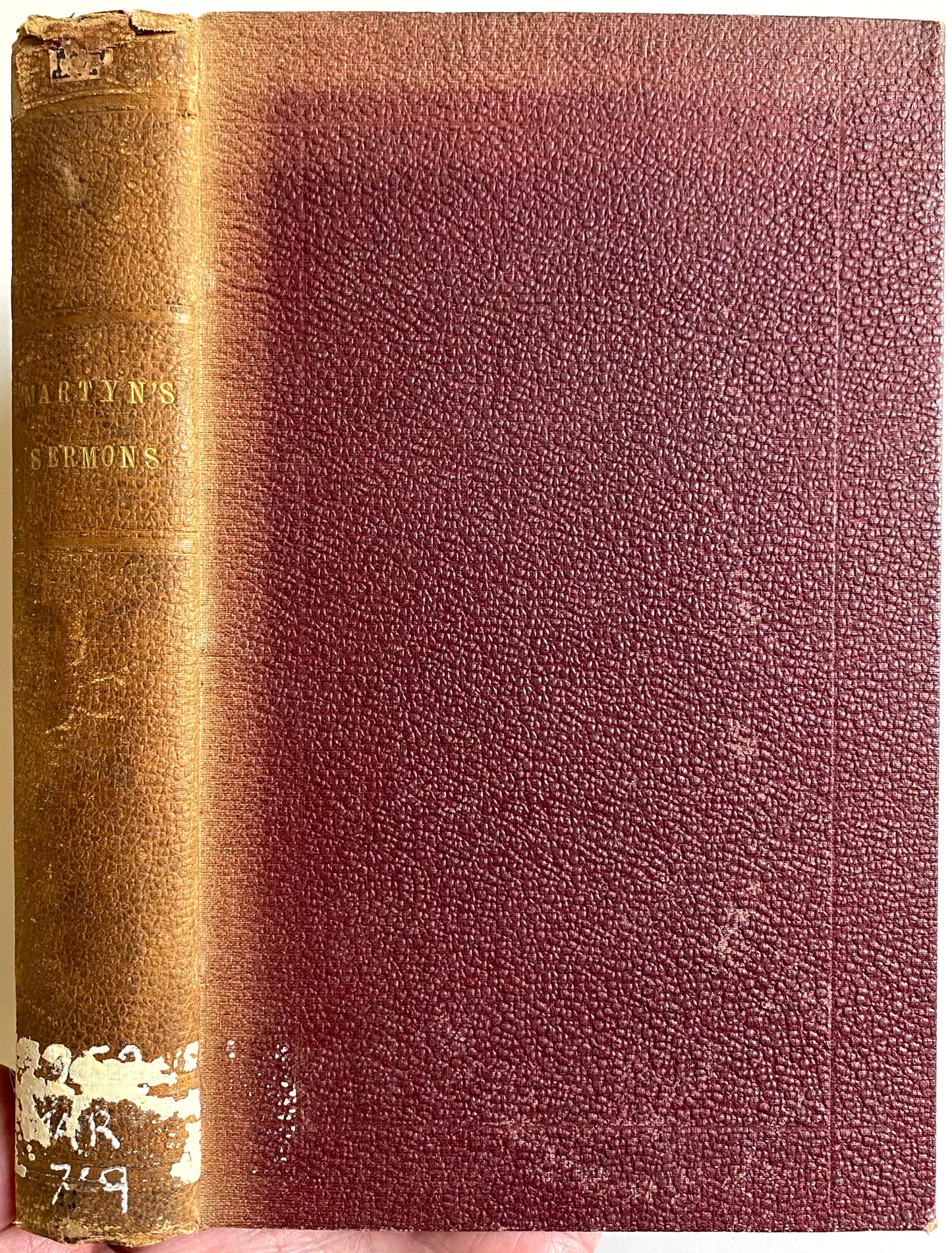 1822 HENRY MARTYN. Twenty Sermons Preached by Important Missionary to India & Middle East.