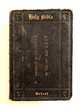Load image into Gallery viewer, 1860 CIVIL WAR. Holy Bible Presented to Soldiers of 43rd Regiment, New York by Civil War Chaplain!