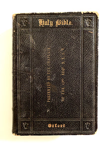 1860 CIVIL WAR. Holy Bible Presented to Soldiers of 43rd Regiment, New York by Civil War Chaplain!