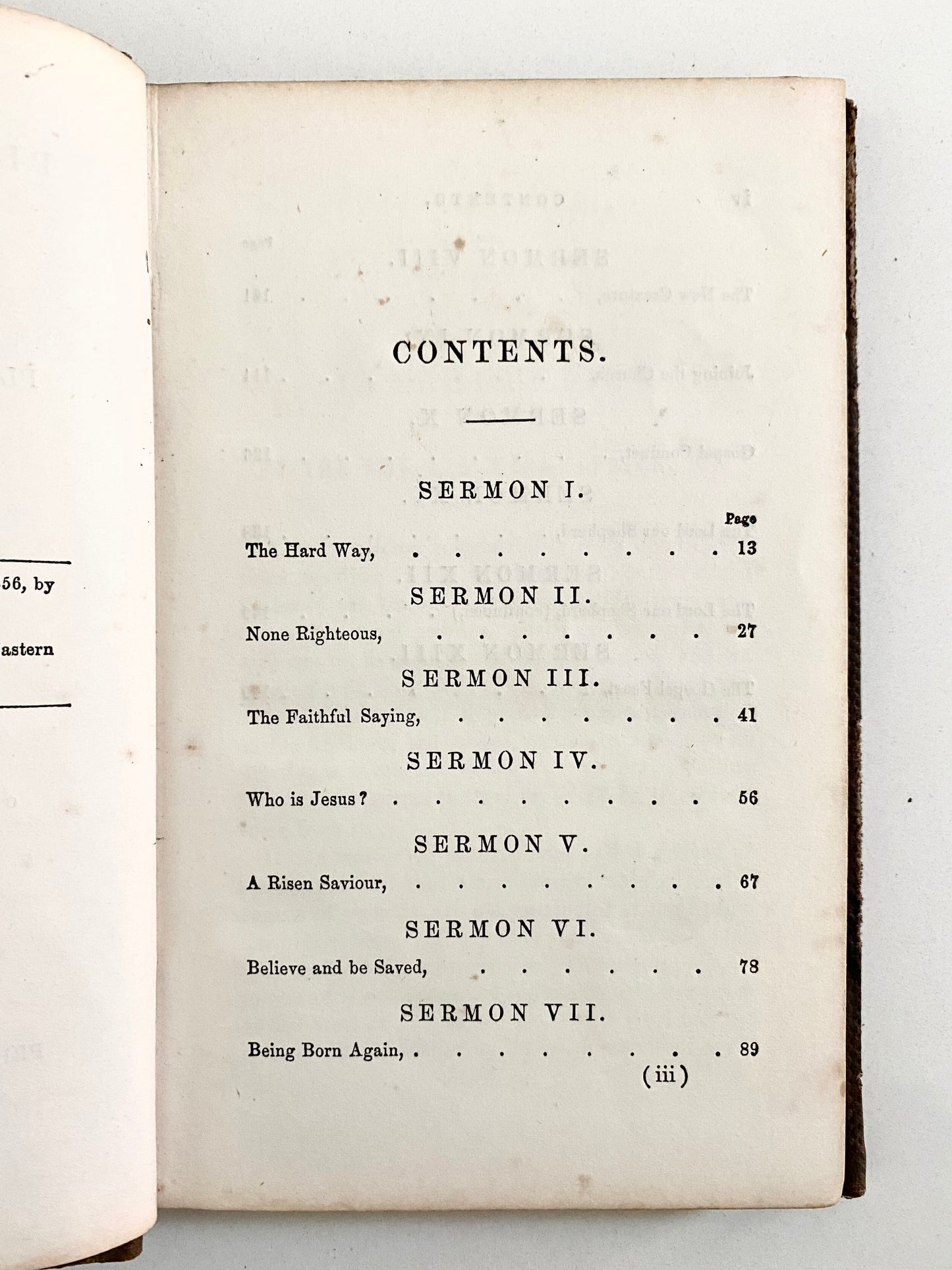 1856 A. F. DICKSON. Plantation Sermons Preached to the Slaves of South Carolina. Rare!