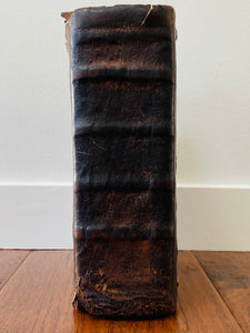 1607 GENEVA BIBLE. Fine Textually Complete Example in Bespoke 17th Century Binding with Tantalizing Provenance.