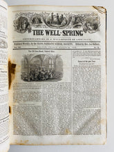 Load image into Gallery viewer, 1850-1851 ASA BULLARD. The Well-Spring Magazine. Extensive Juvenile Revival Content &amp;c.