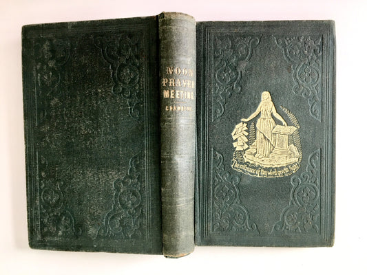 1858 FULTON STREET PRAYER REVIVAL. The Noon Prayer Meeting of the North Dutch Church.