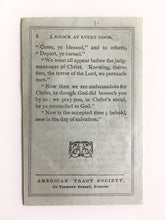 Load image into Gallery viewer, 1858 PRAYER REVIVAL. Tract for Distribution During the Revival - Rare