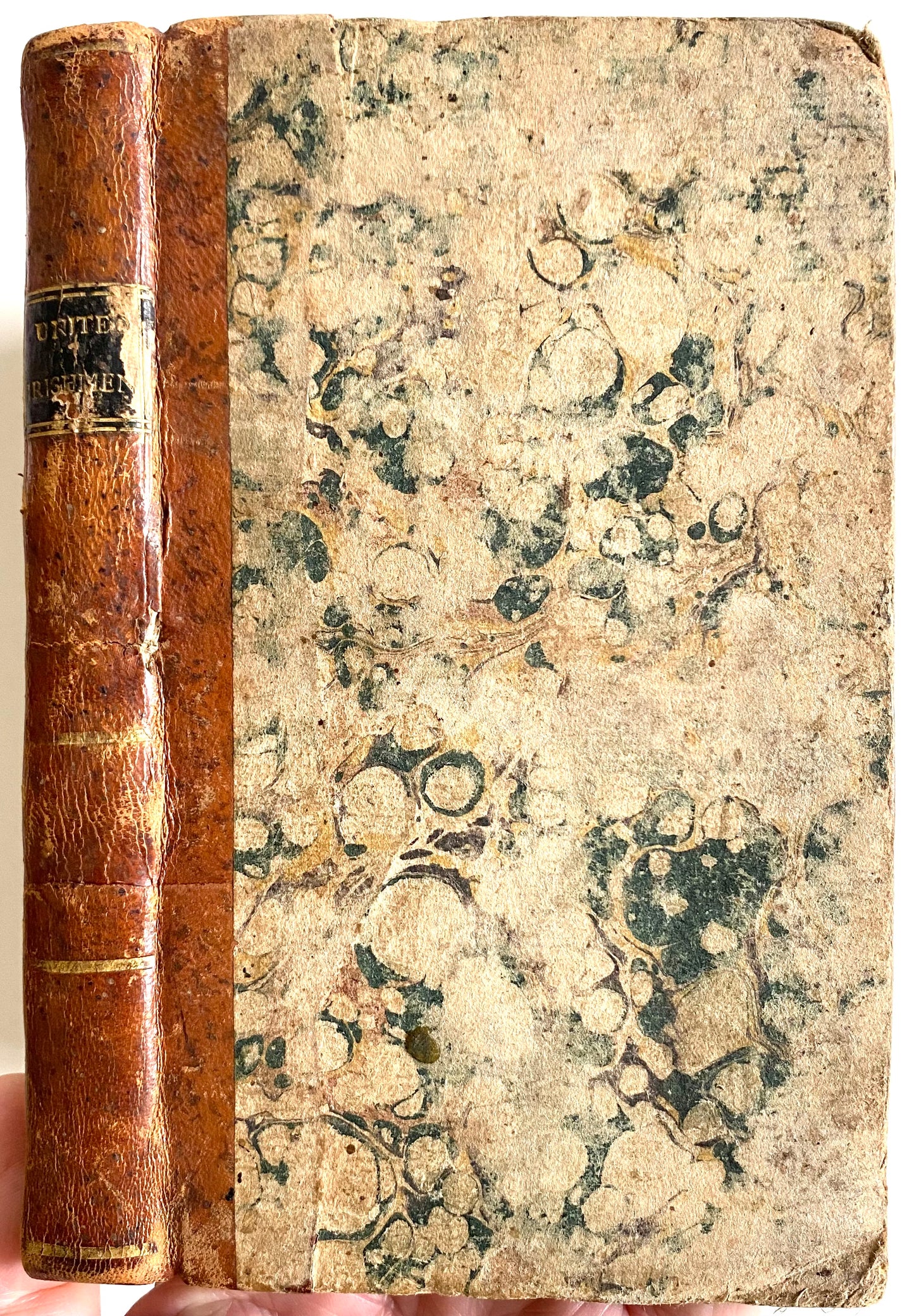 1795 RARE IRISH-AMERICANA. The Book that Connects the American Revolution to the Irish Rebellion.