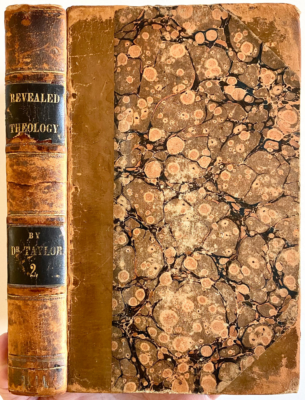 1844 NATHANIEL W. TAYLOR. 700pp Unpublished Manuscript by Important Great Awakening Theologian.