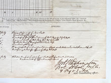 Load image into Gallery viewer, 1851 JOHN M. WASHINGTON. Two Fort Constitution Military Reports Signed by First Governor of New Mexico.