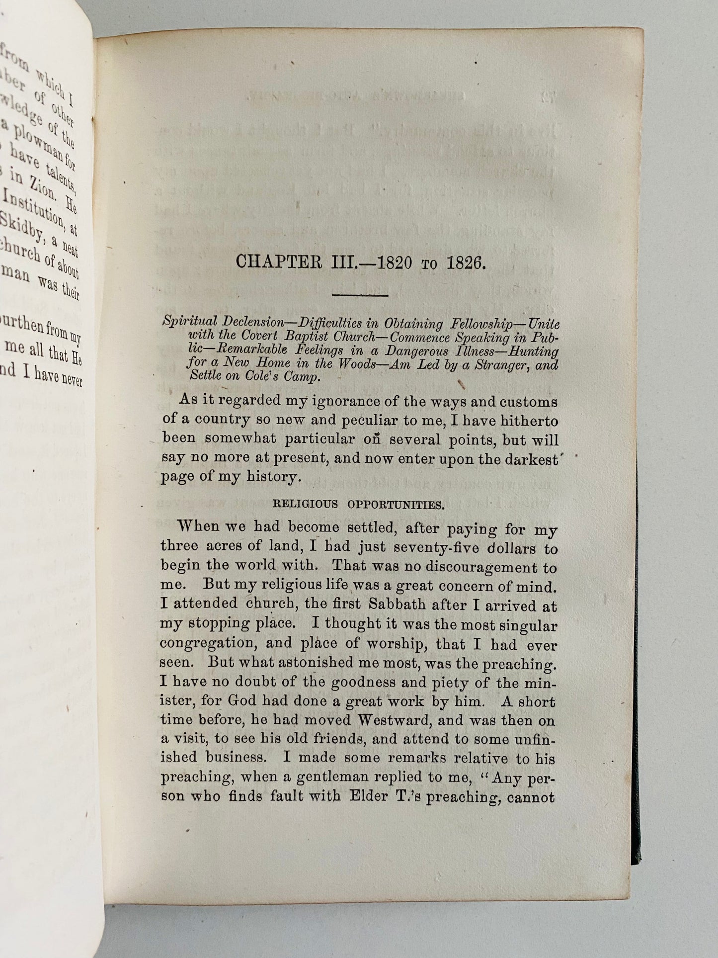 1866 THOMAS S. SHEARDOWN. Exceptionally Rare Baptist Evangelist and Revivalist Autobiography!