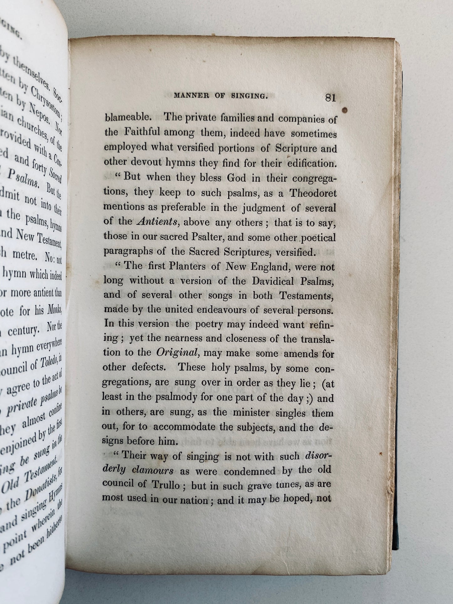 1846 BAY PSALM BOOK &c. History of Music Reformers and Psalmists in New England. RARE!