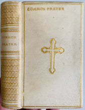 Load image into Gallery viewer, 1880 COMMON PRAYER. Charming 32mo Pocket Sized Common Prayer in Beautiful Vellum Binding.
