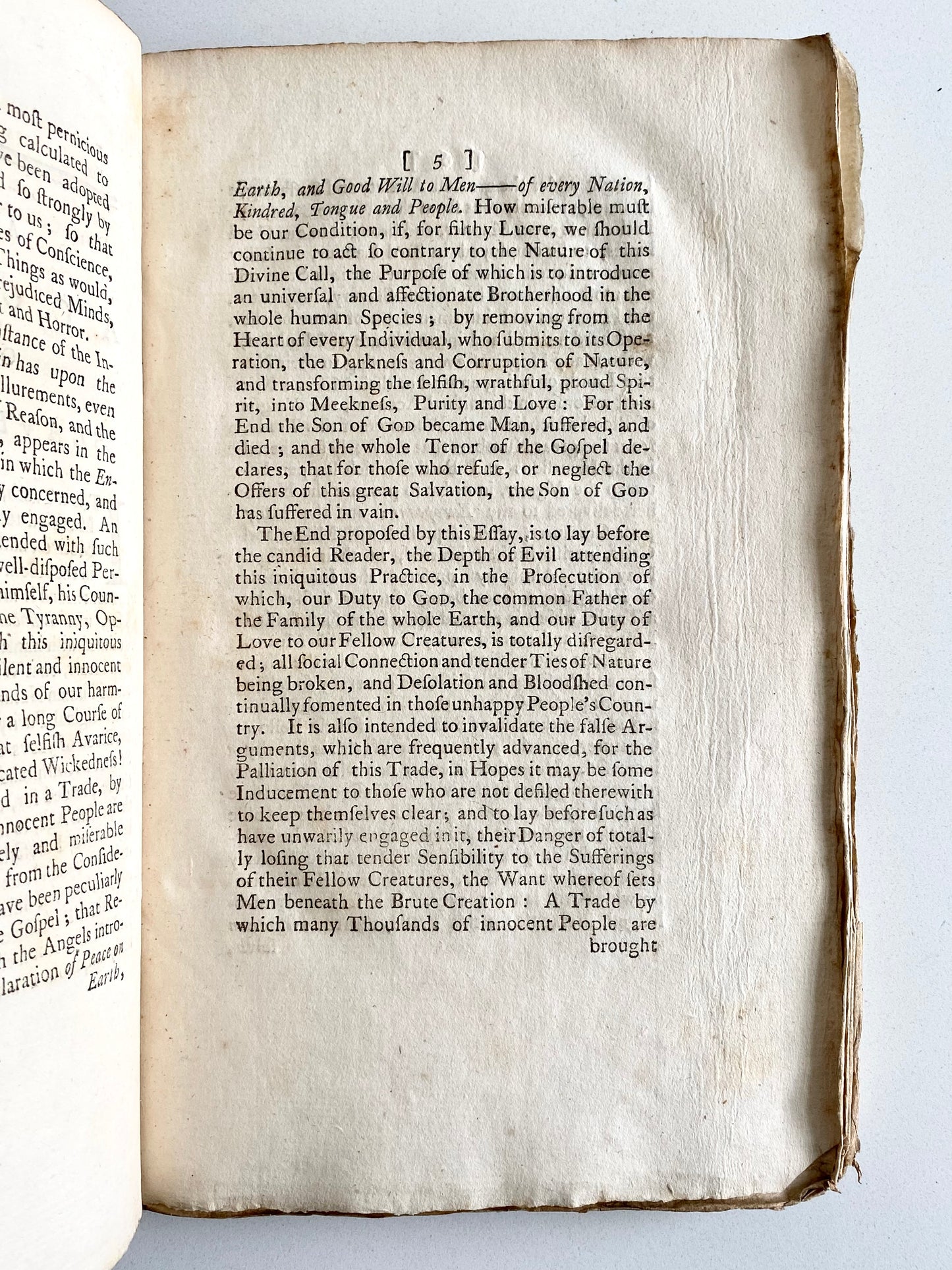 1768 ANTHONY BENEZET. Account of Slavery in New York during 1720's - Influenced Thomas Clarkson & William Wilberforce!