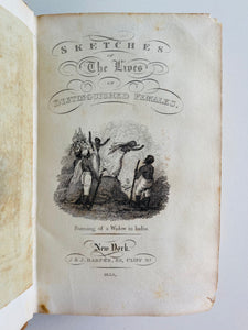 1833 ANN H. JUDSON &c. Sketches of the Lives of Women of Great Piety.
