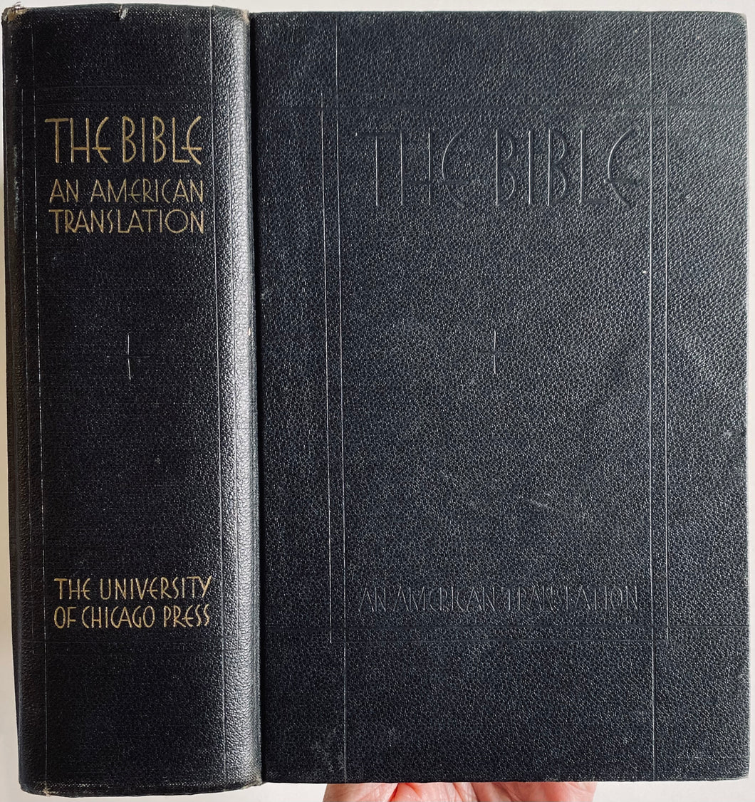 1944 BIBLE OF DACHAU CHAPLAIN. Bible Belonging to the Chaplain Accompanying Liberating Forces to the Infamous Concentration Camp