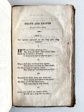Load image into Gallery viewer, 1813 ISAAC WATTS. The World To Come - Discourses on the Joys and Sorrows of Death + Hymns.