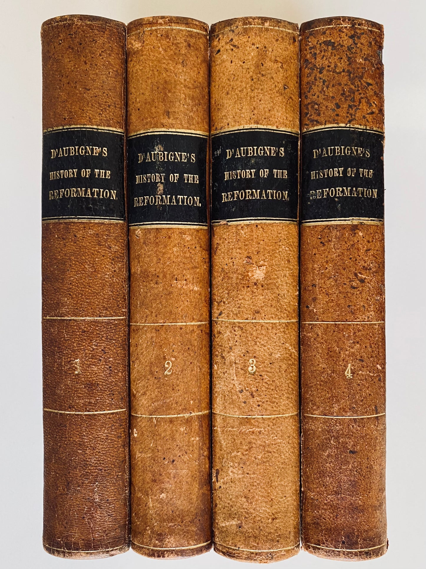 1847 J. H. MERLE D'AUBIGNE. History of the Reformation of the Sixteenth Century. Beautiful Set.