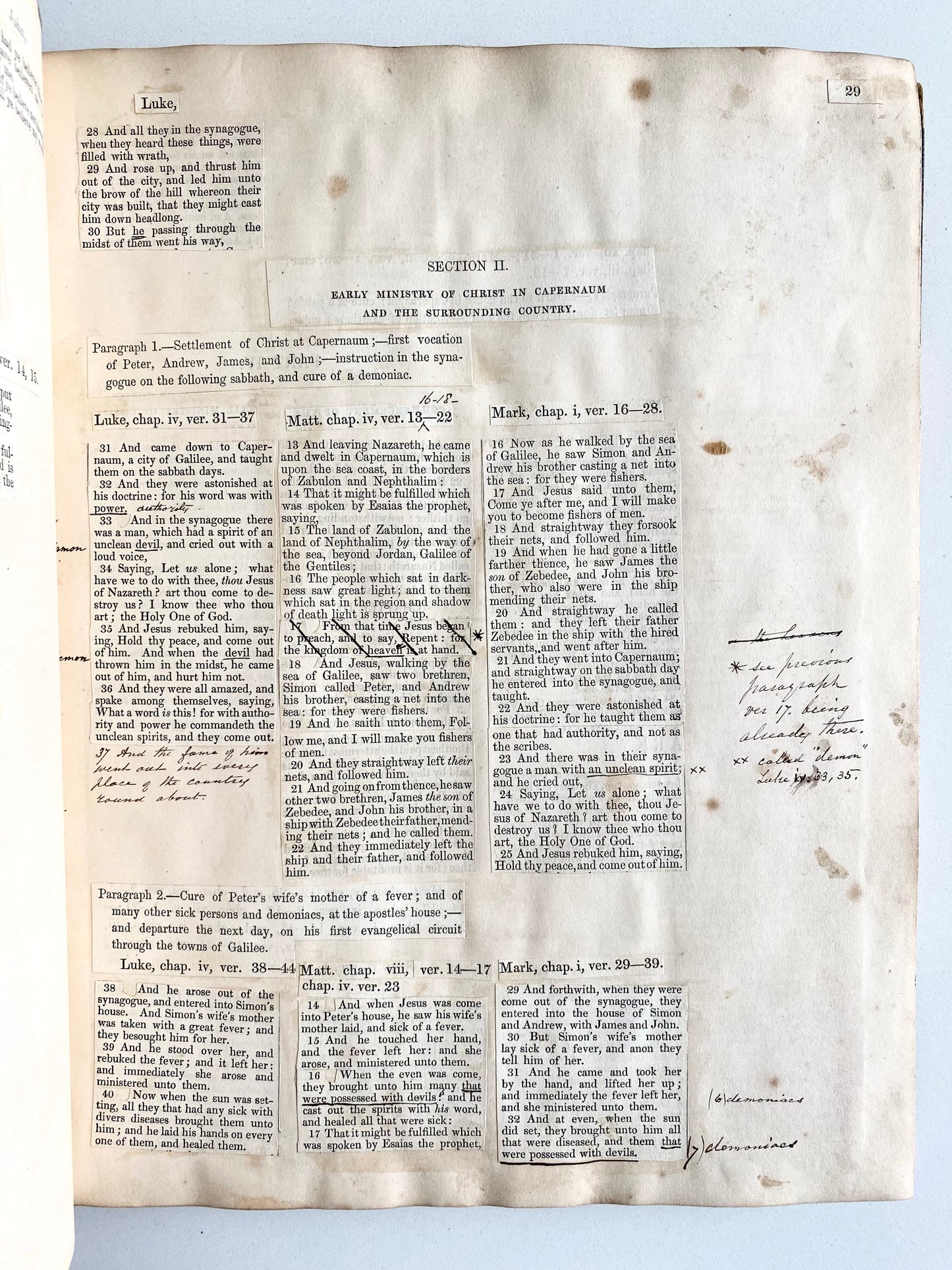 1857 EUNICE BAGSTER. Important MSs Critical Translation of Gospels & Acts by Pioneer Female Commentator!