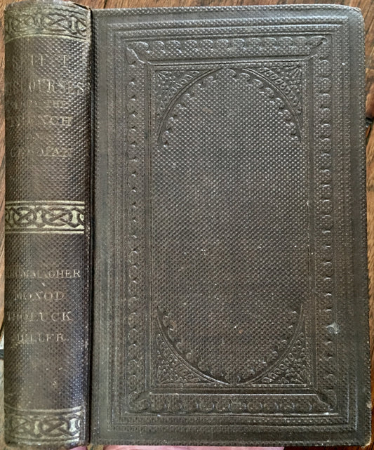 1858 MONOD, KRUMMACHER, &c. Sermons from the French & German Great Awakening!