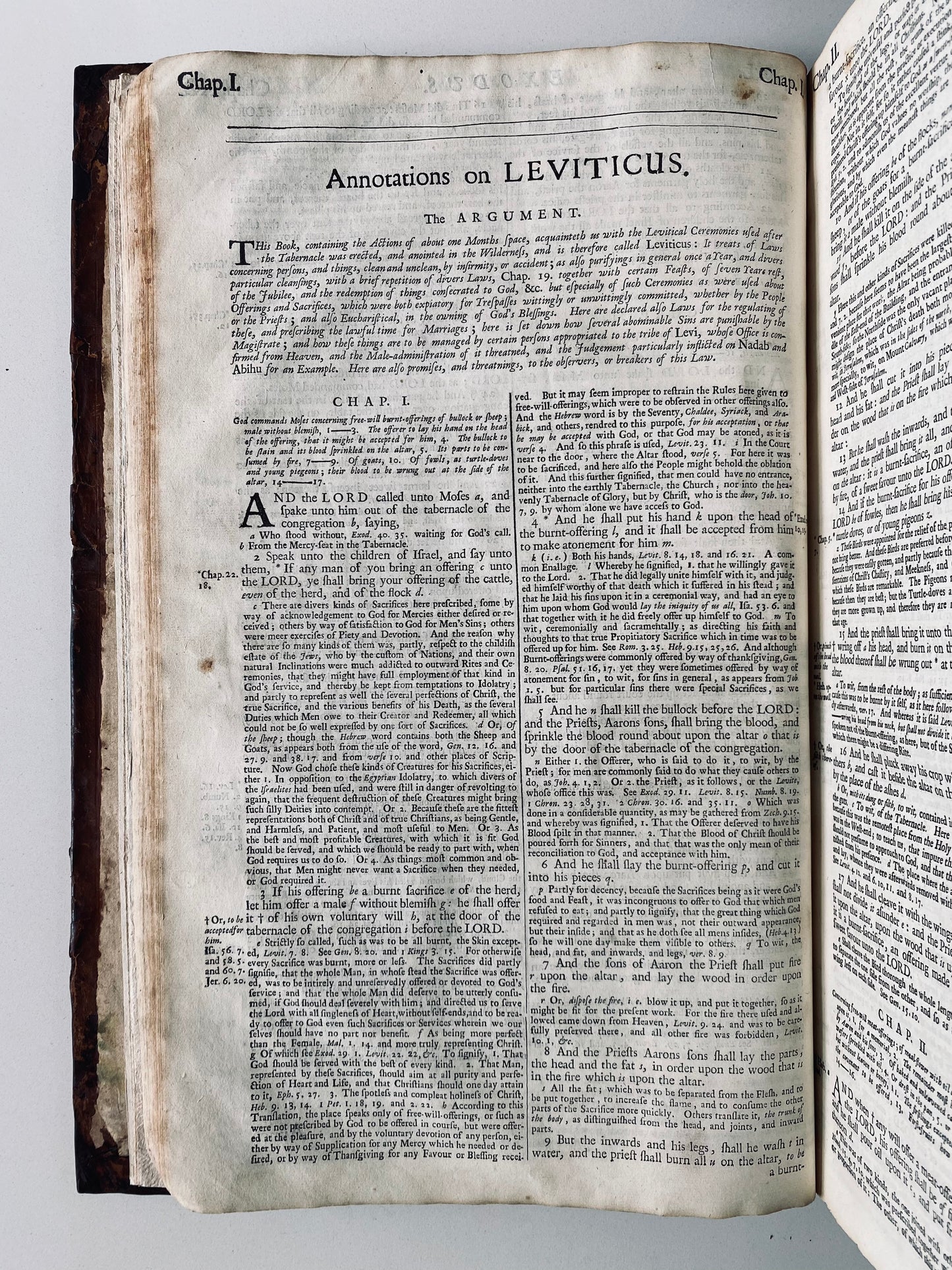 1687 JONATHAN EDWARDS. His Personal Copy of One of His Favorite Commentaries. Poole's Annotations.