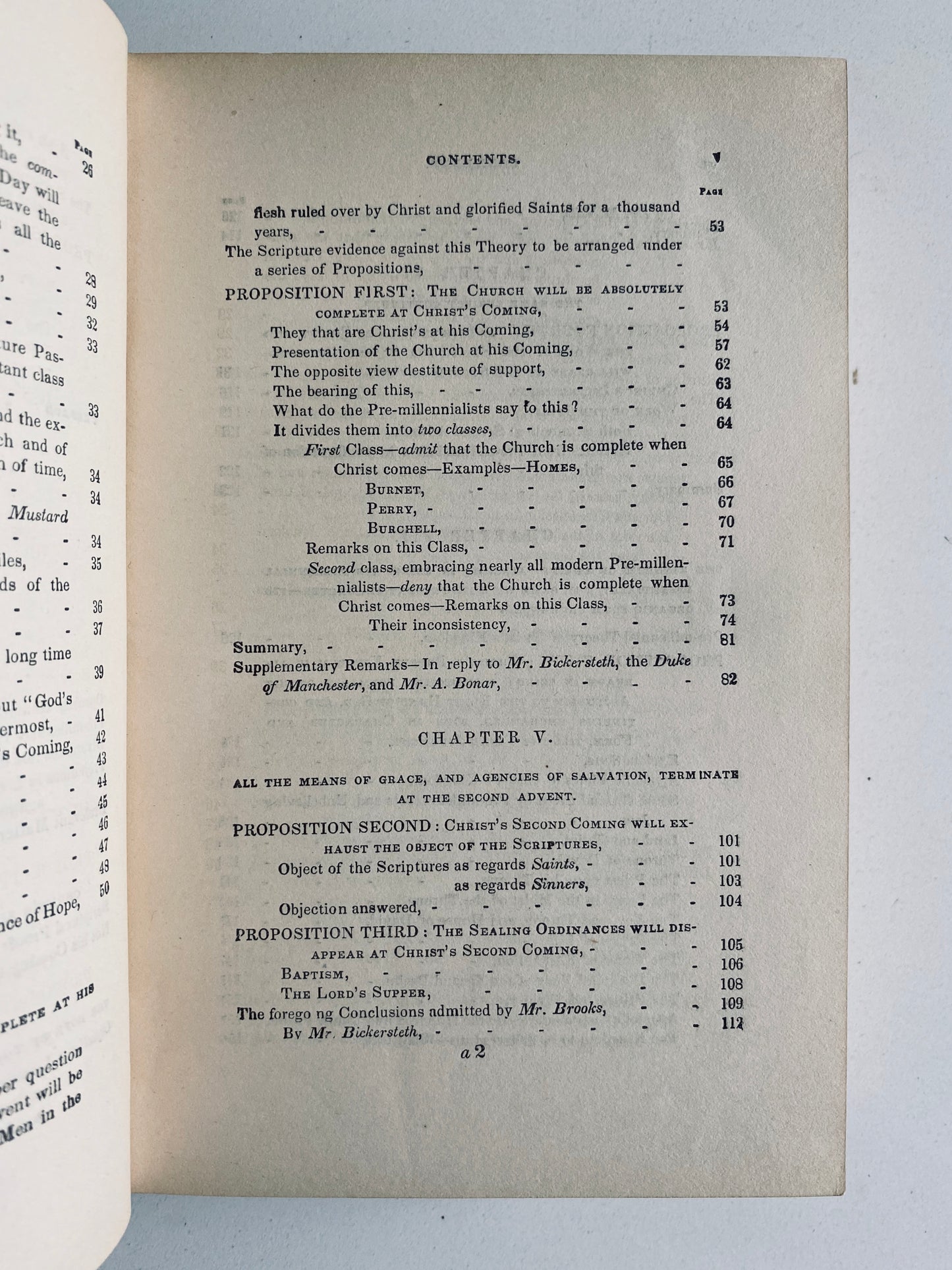 1879 DAVID BROWN [Glasgow]. Christ's Second Coming; Will it be Pre-Millennial? [anti-premillennial]