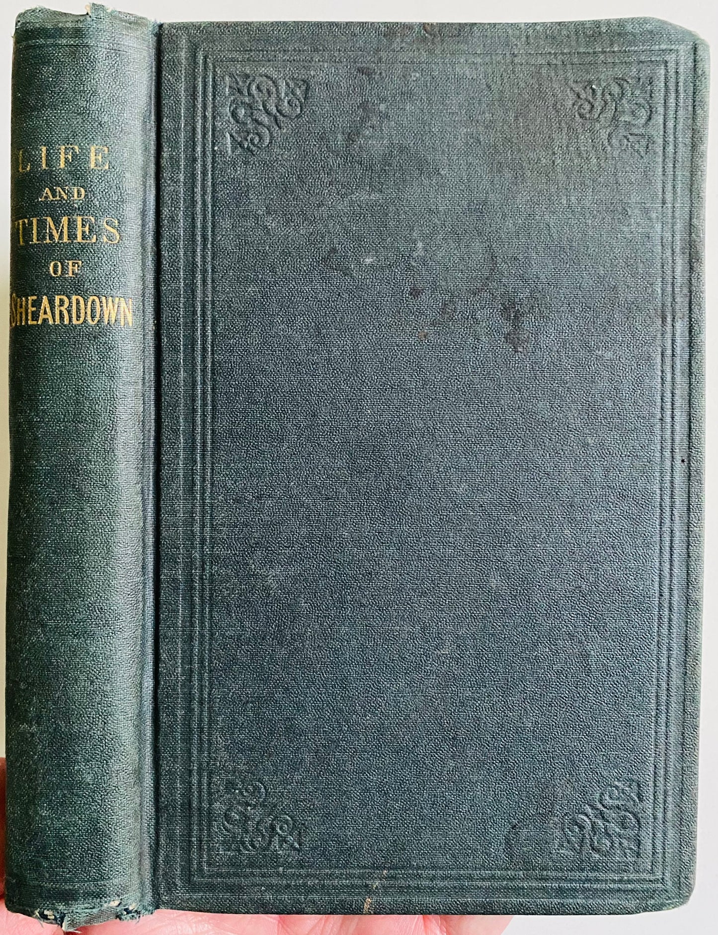 1866 THOMAS S. SHEARDOWN. Exceptionally Rare Baptist Evangelist and Revivalist Autobiography!