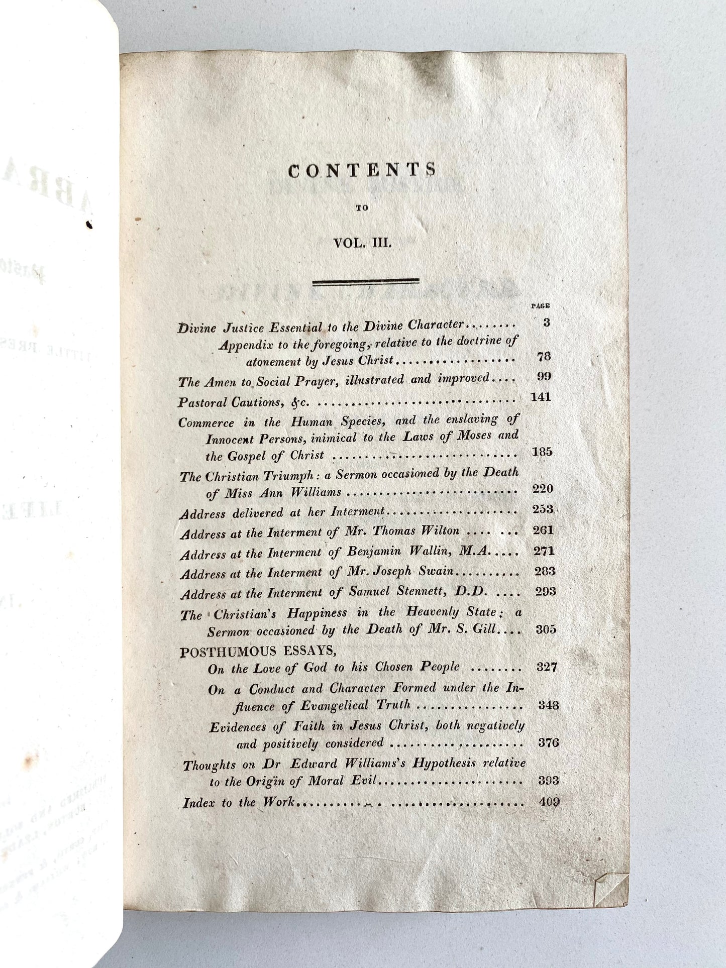 1813 ABRAHAM BOOTH. Works of Important Baptist, Abraham Booth. Defender of Dunking!