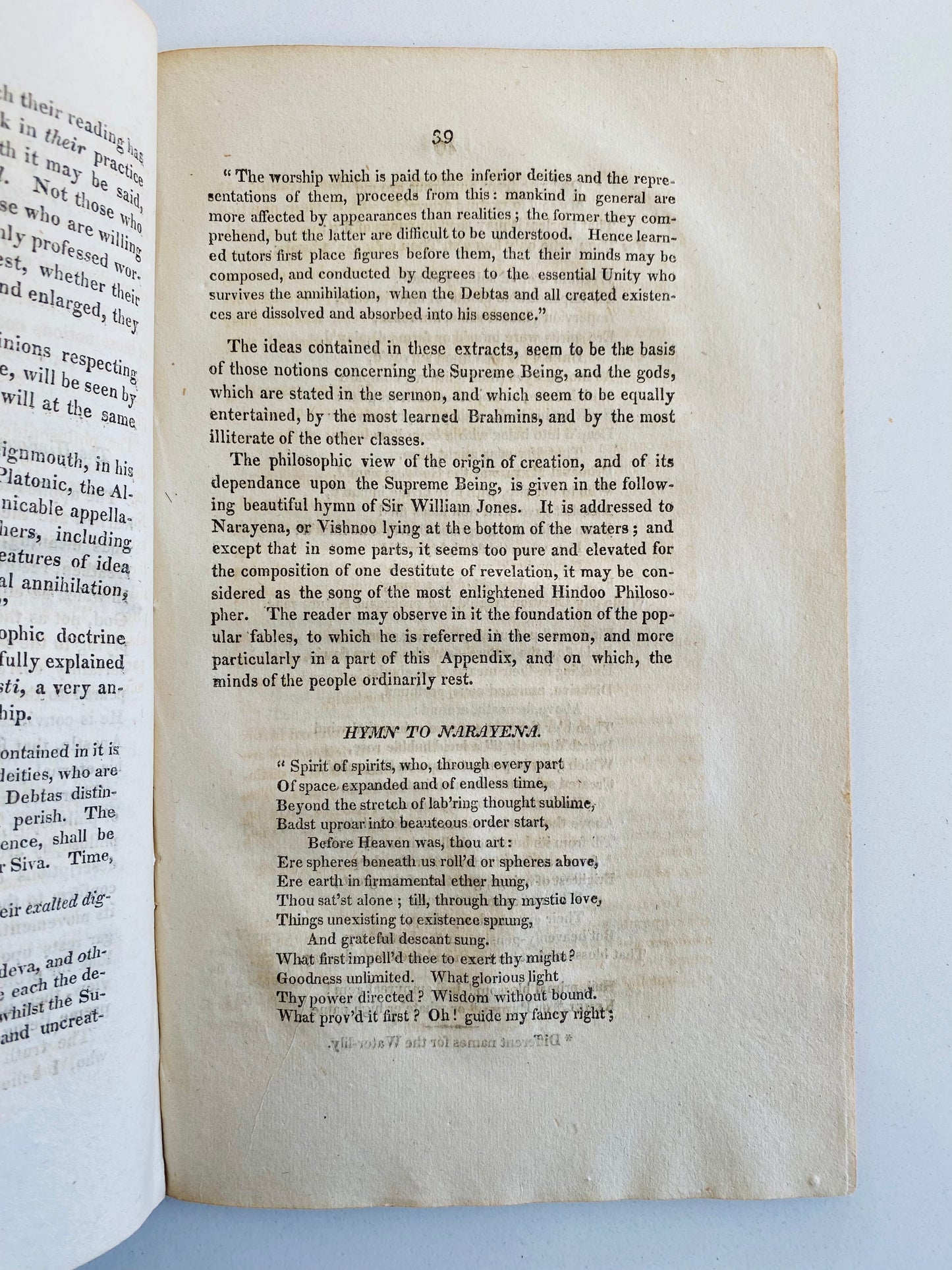 1817 SAMUEL NOTT / ADONIRAM JUDSON. The Idolatry of the Hindoos with Expansive Appendix.