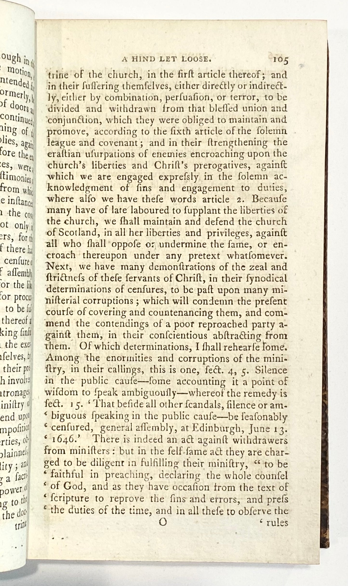 1797 ALEXANDER SHIELS. Martyrs, Preaching, and Witness of the Scottish Covenanters in Spectacular Binding