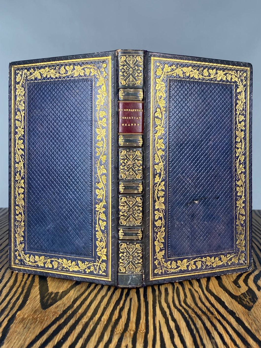 1828 EDWARD BICKERSTETH - On Rightly Hearing the Preaching of the Word of God. Superb & Fine Binding.