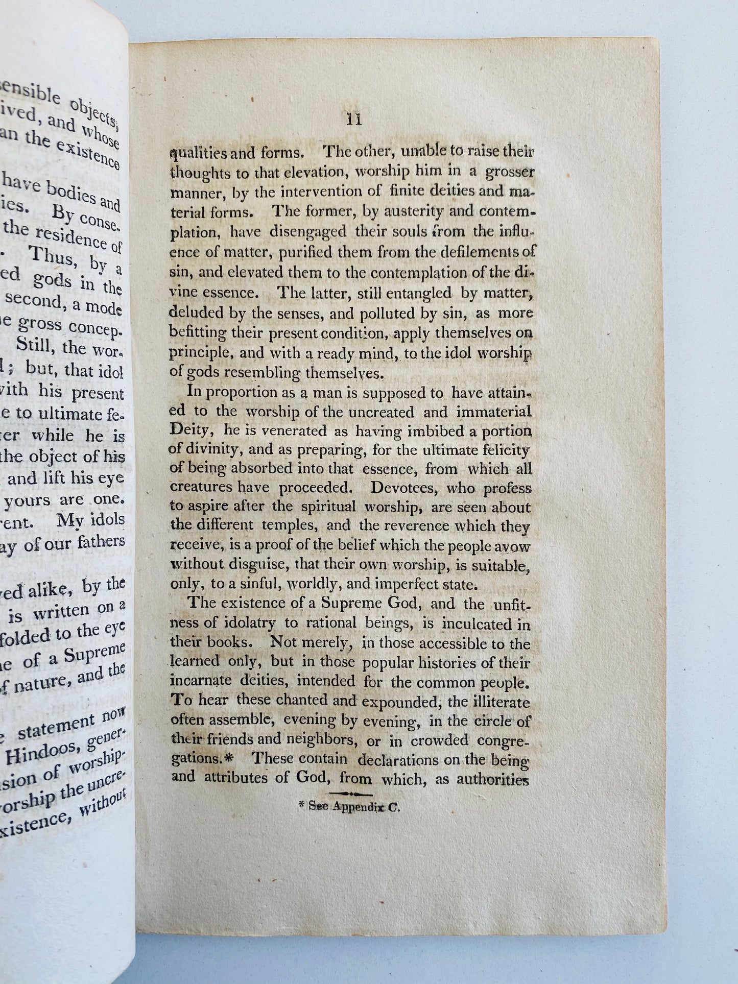 1817 SAMUEL NOTT / ADONIRAM JUDSON. The Idolatry of the Hindoos with Expansive Appendix.