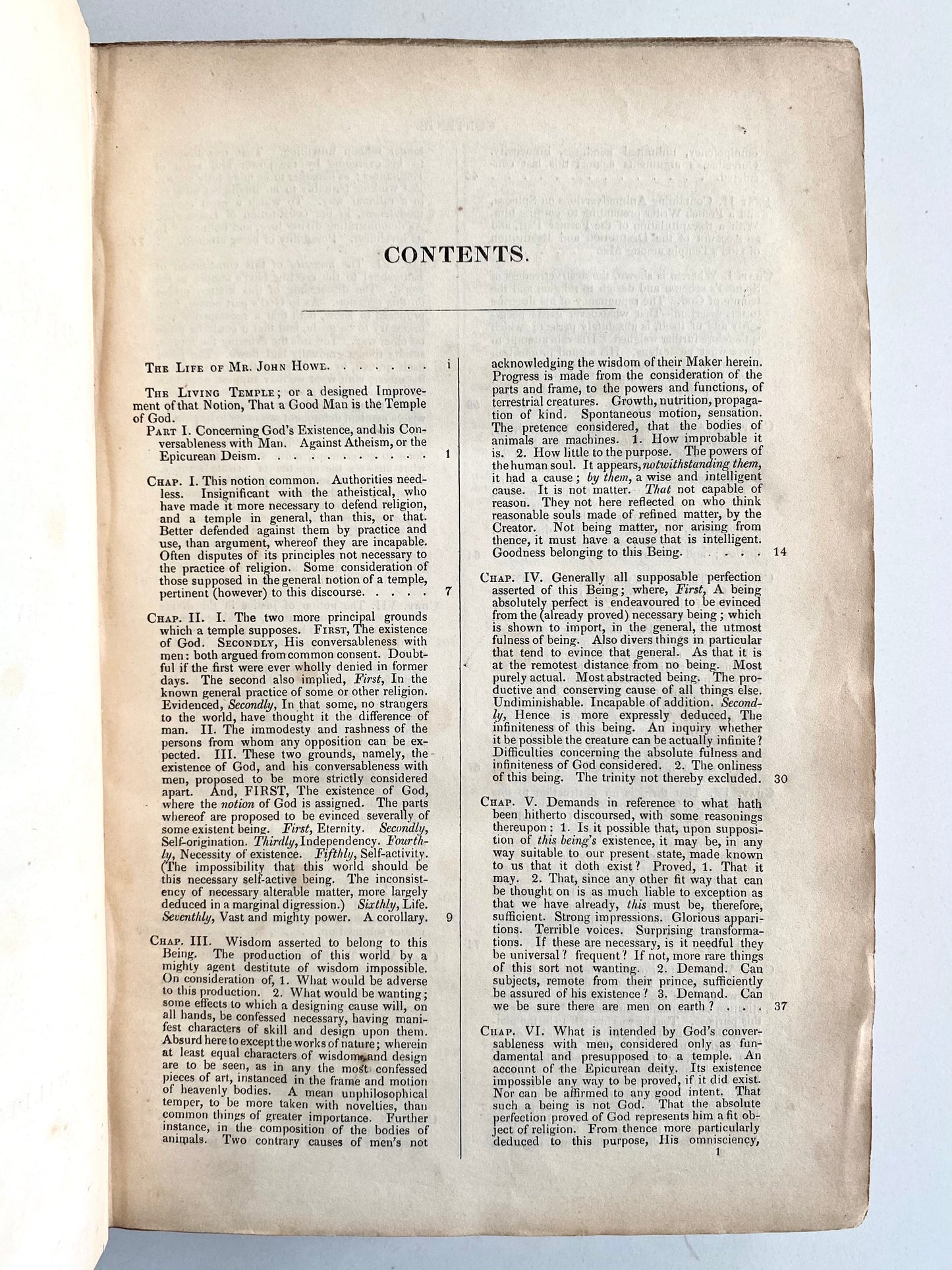 1838. JOHN HOWE [1630-1705]. The Works of Puritan Theologian and Cromwell Chaplain, John Howe.