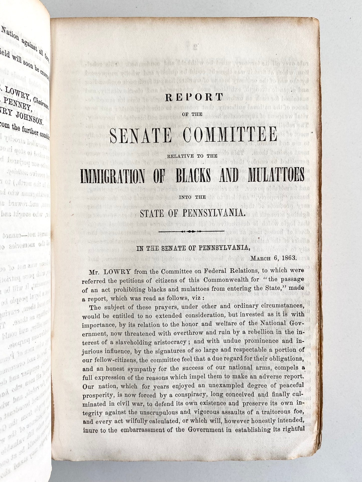 1796-1866 ABRAHAM LINCOLN, SLAVERY, AND CIVIL WAR. Important Sammelband of 71 Works!