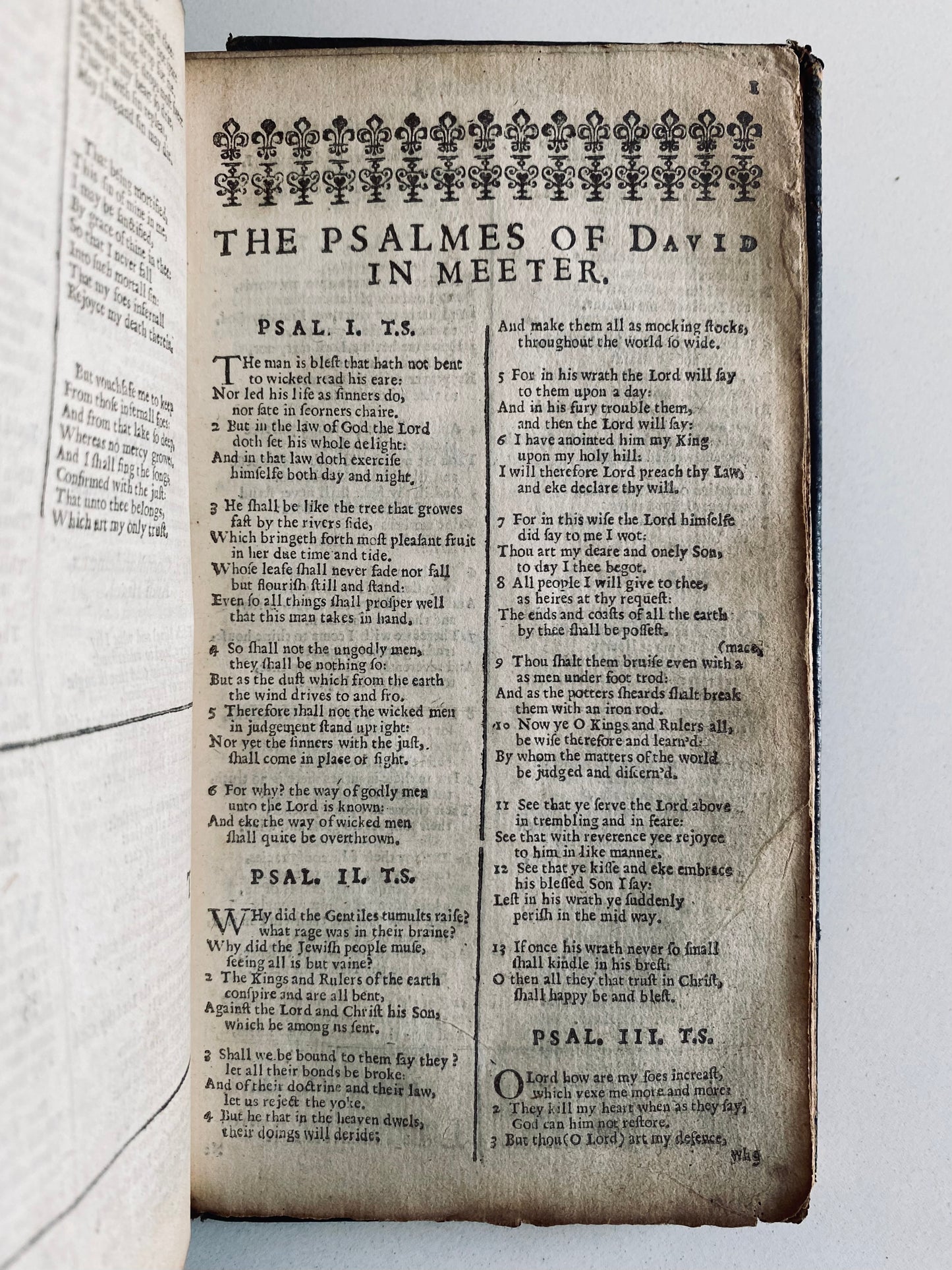 1625 JOHN ROBOTHAM. Bible & Psalms of Radical Presbyterian, Cromwellian Chaplain, and Commentator.