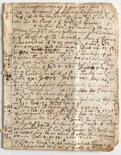 Load image into Gallery viewer, 1720 JONATHAN EDWARDS / TIMOTHY EDWARDS. Sermon MSs on Baptism, Renewal of the Covenant, and the Lord&#39;s Supper.