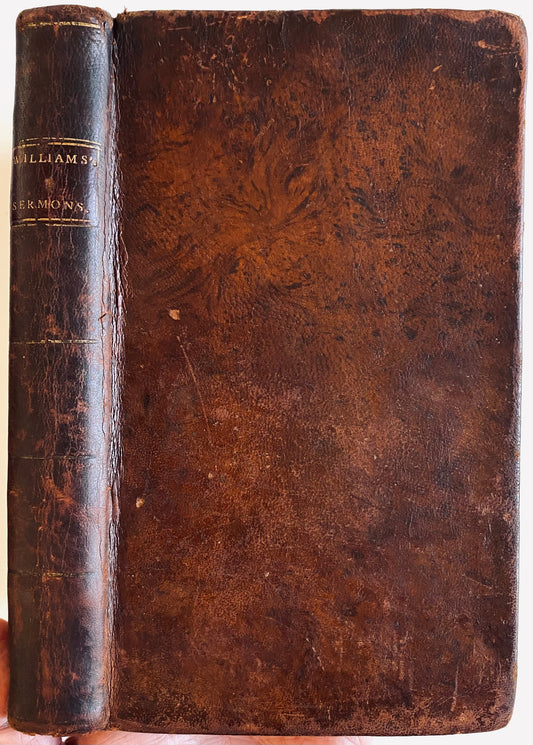 1797 NEHEMIAH WILLIAMS. Sermons on Revival, Conformity to Christ, Hypocrisy, etc.