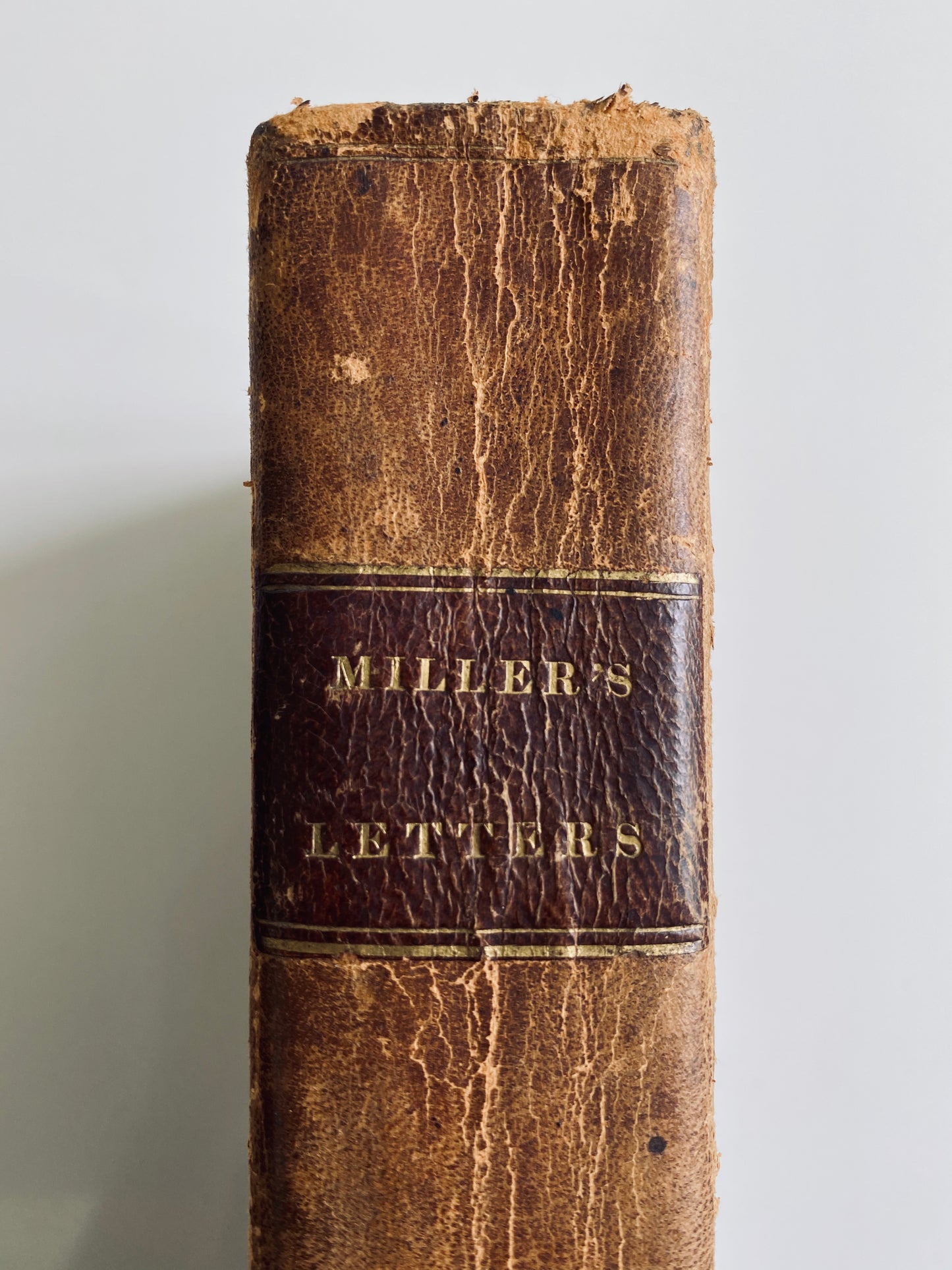 1830 SAMUEL MILLER. Rare Letters on the Christian Ministry Presented by Samuel Miller to John H. Rice!