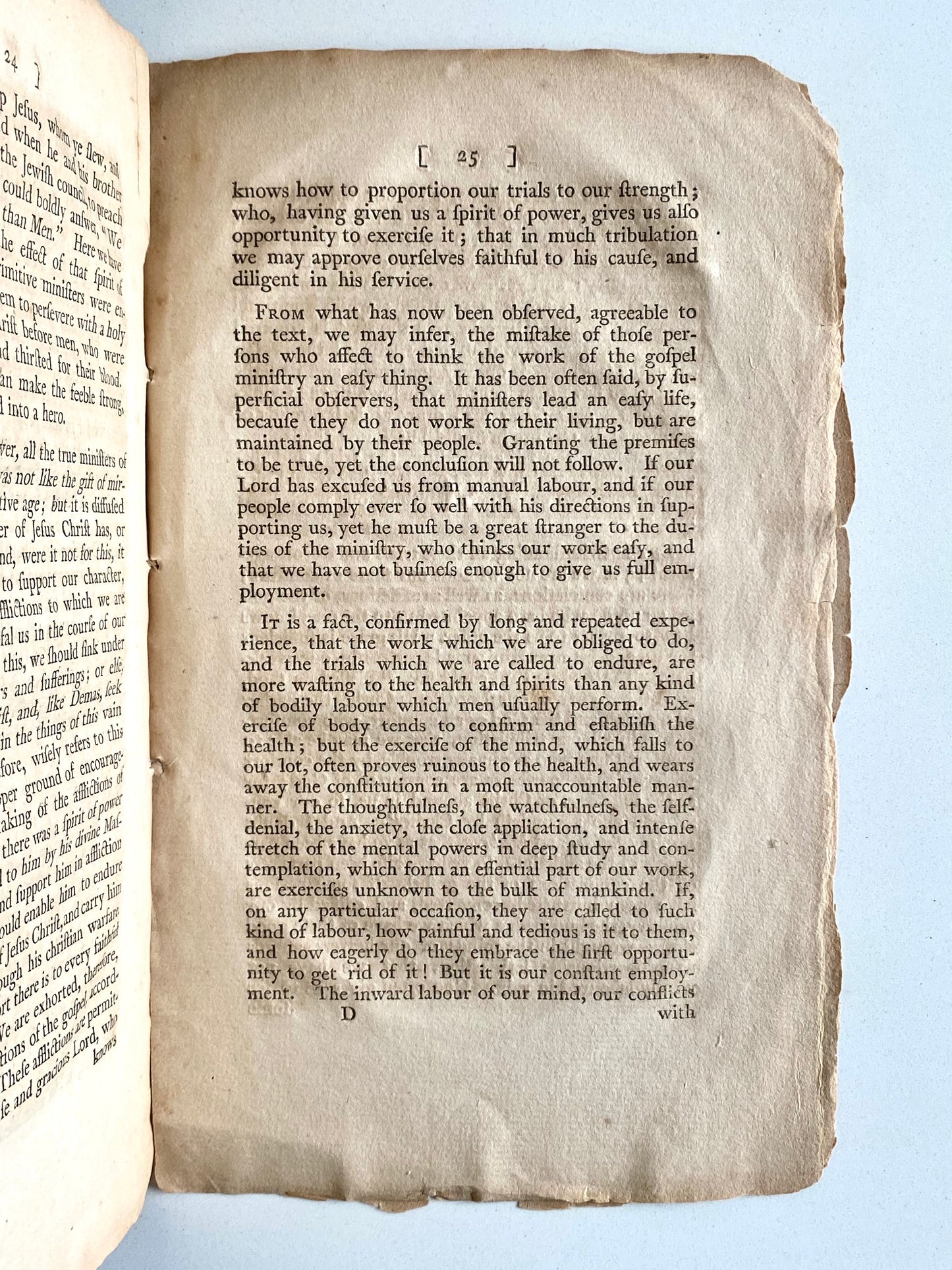 1796 JEREMY BELKNAP. The Afflictions of the Gospel - Sermon by American Revolution Chaplain.