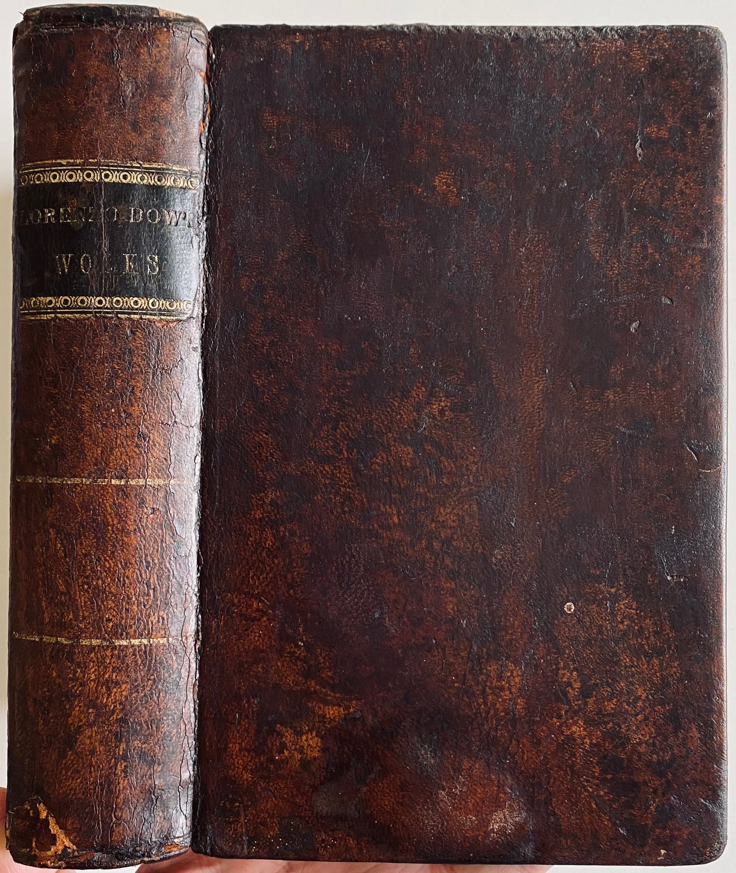 1848 LORENZO DOW. Bio & Writings of Revivalist, Camp-Meeting Preacher. Cane Ridge, Visions, Dreams, &c.