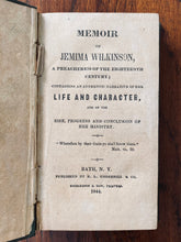 Load image into Gallery viewer, 1844 JEMIMA WILKINSON. Rare Female Revivalist and Prophet Who Came Back from the Dead!