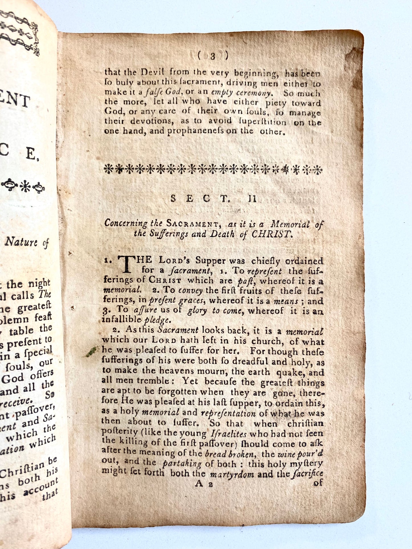 1790 JOHN WESLEY. The Christian Sacrament and Sacrifice. Extracted from Daniel Brevint. Important Methodist Theology