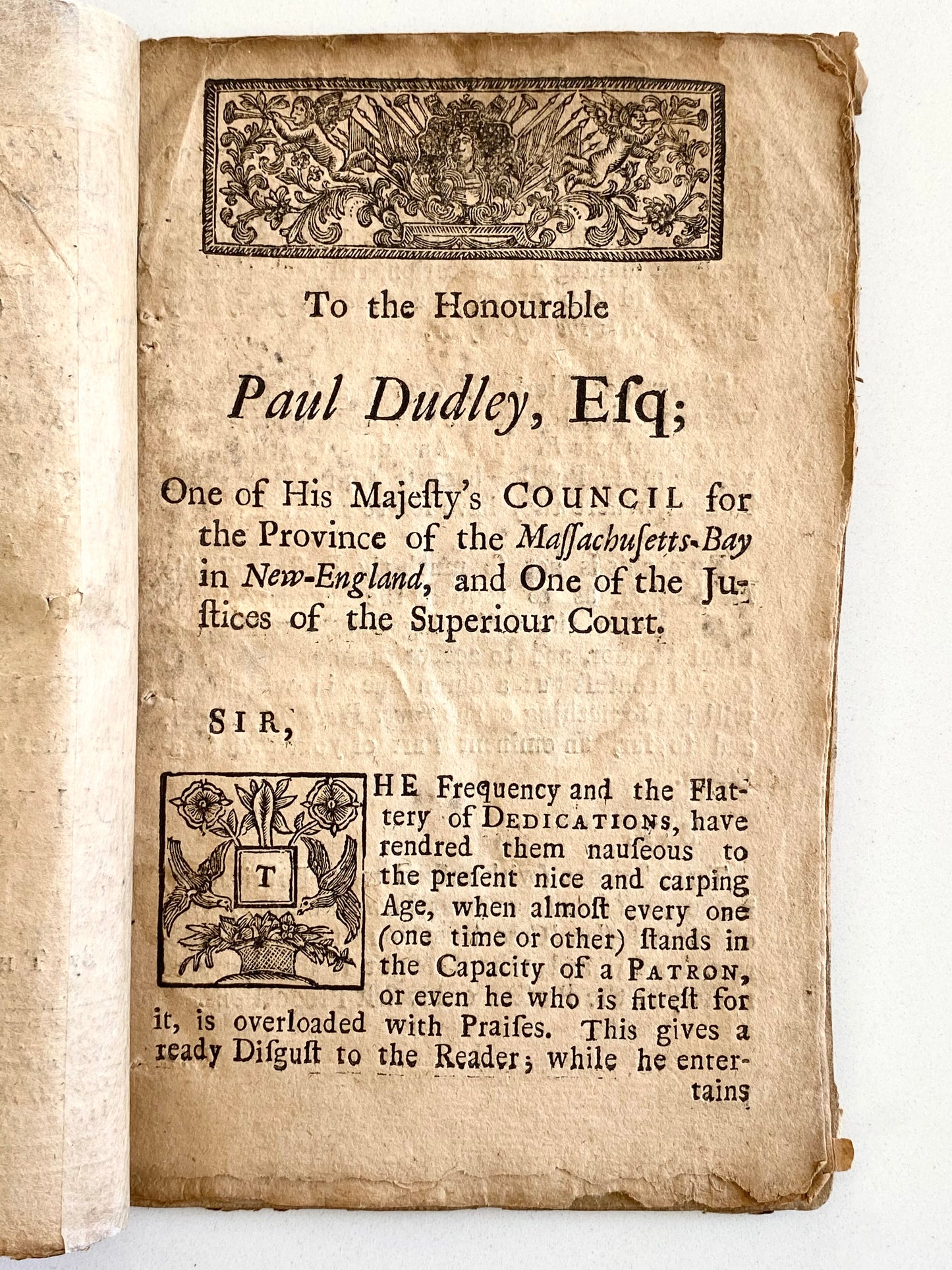 1722 BENJAMIN FRANKLIN Interest. Very Rare on Psalmody and Worship Controversy. Bay Psalm Book, &c.